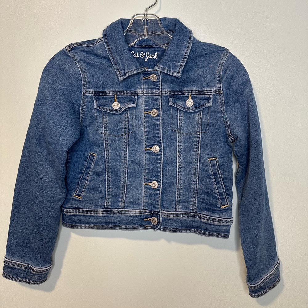 Cat & Jack Kids' Denim Jacket in Blue